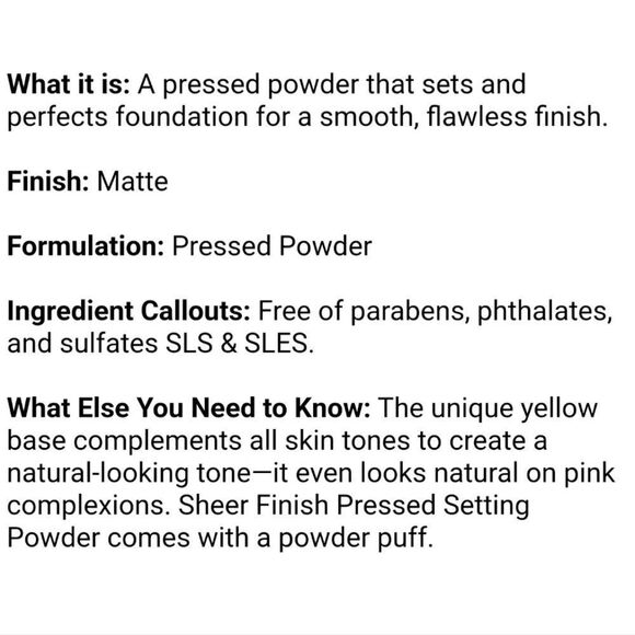 Bobbi Brown Sheer Blurring Pressed Finishing Powder Compact in Pale Yellow - Picture 6 of 12